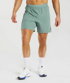 Gymshark Apex 7" Hybrid Shorts - Ink Teal