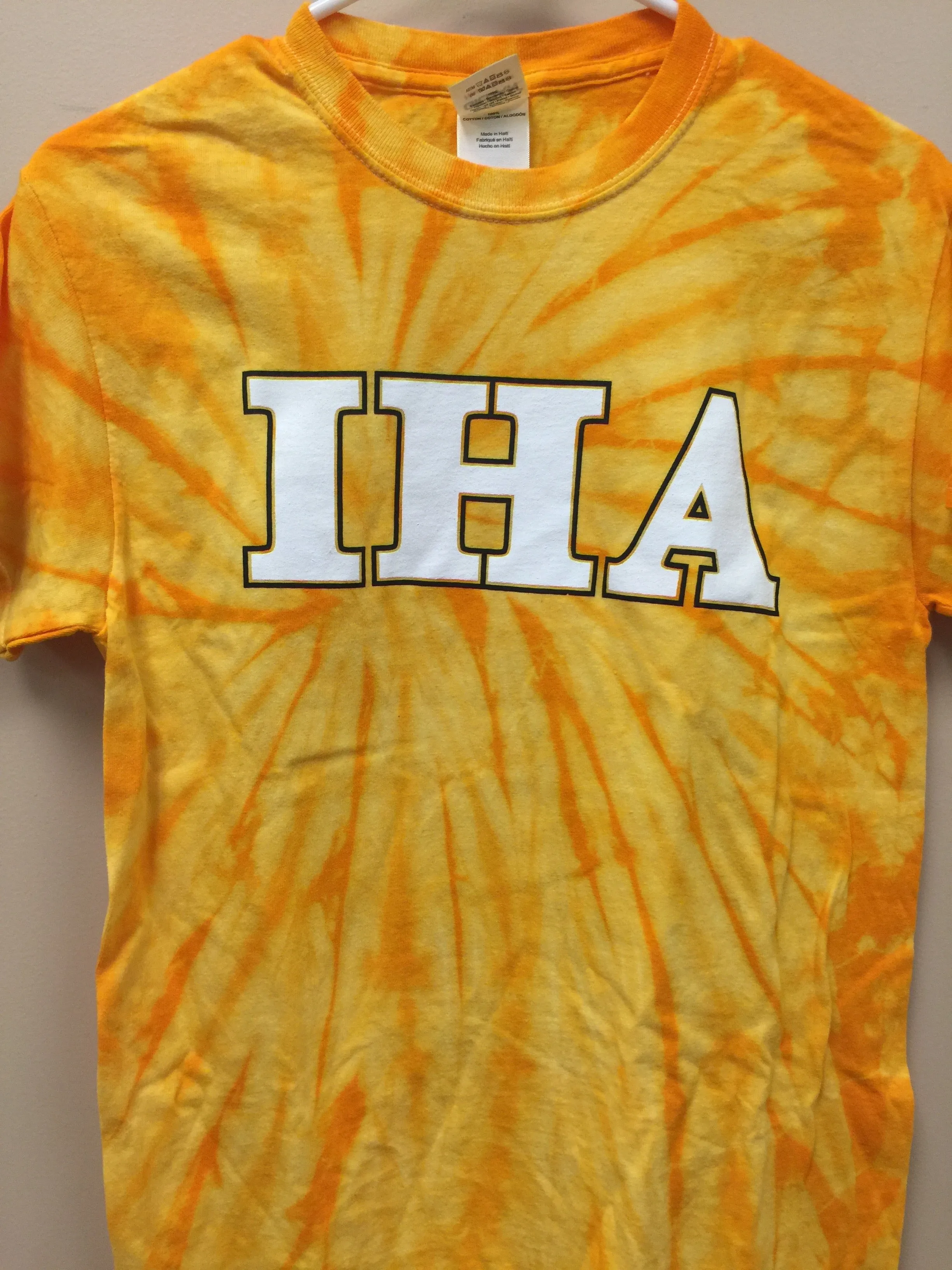 IHA Spirit T-Shirts (Green, Yellow, Blue or Red)