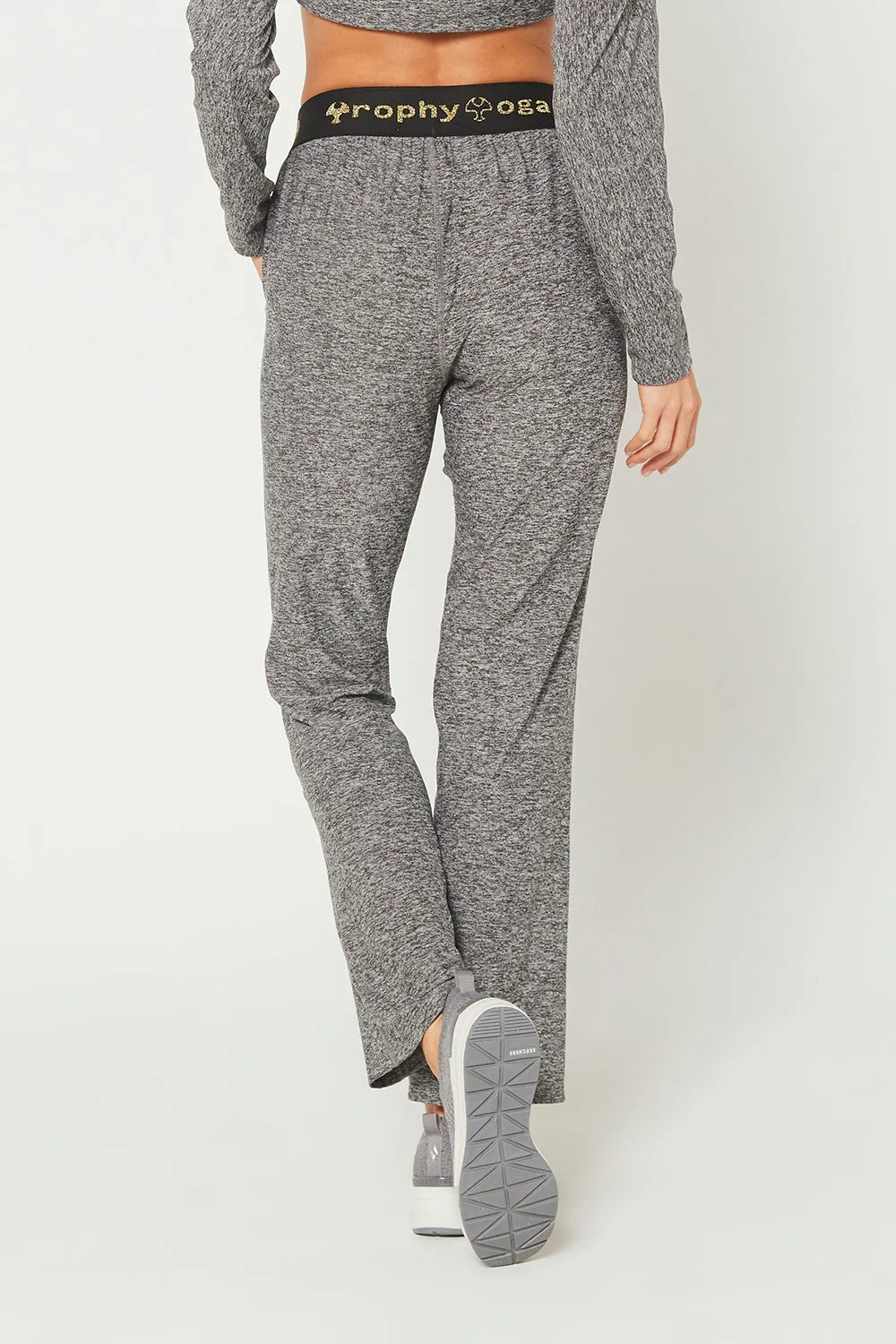 Light Heather Logo Relaxed Pants