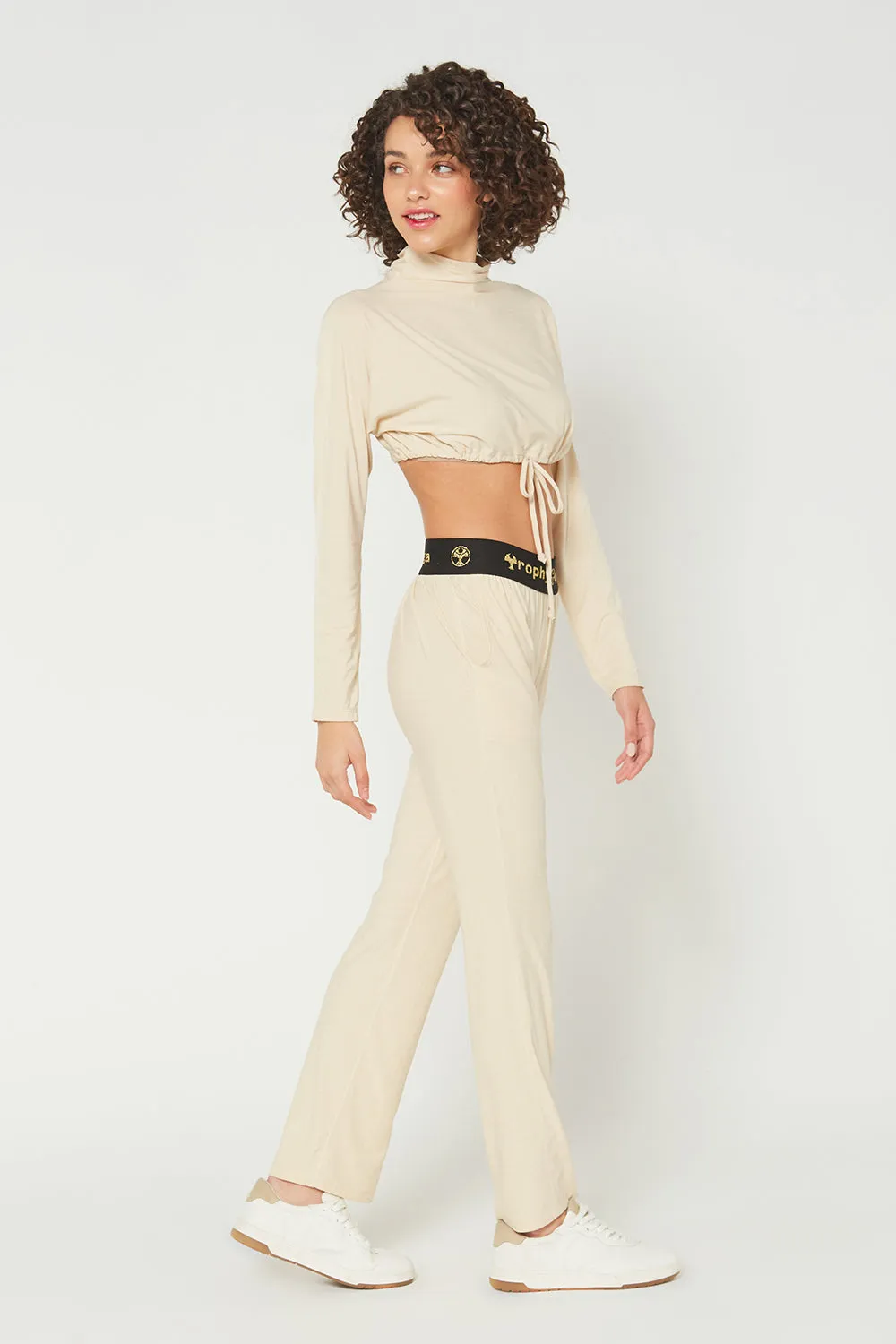 Light Heather Logo Relaxed Pants