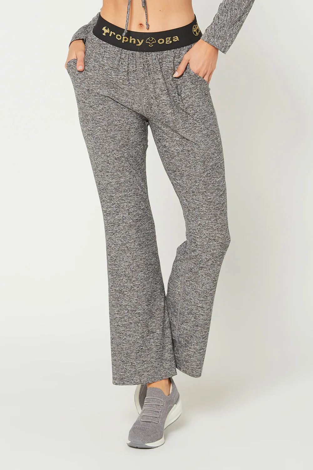 Light Heather Logo Relaxed Pants