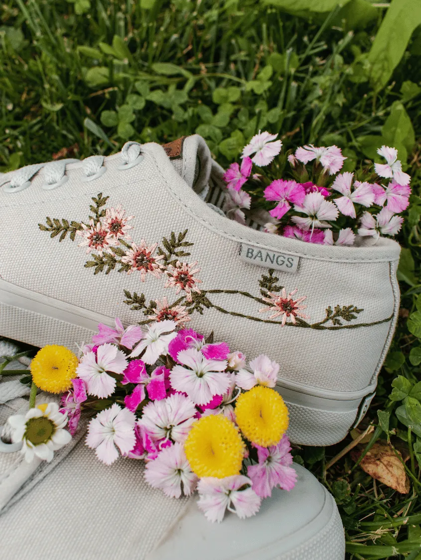 London Fog Floral Low Top