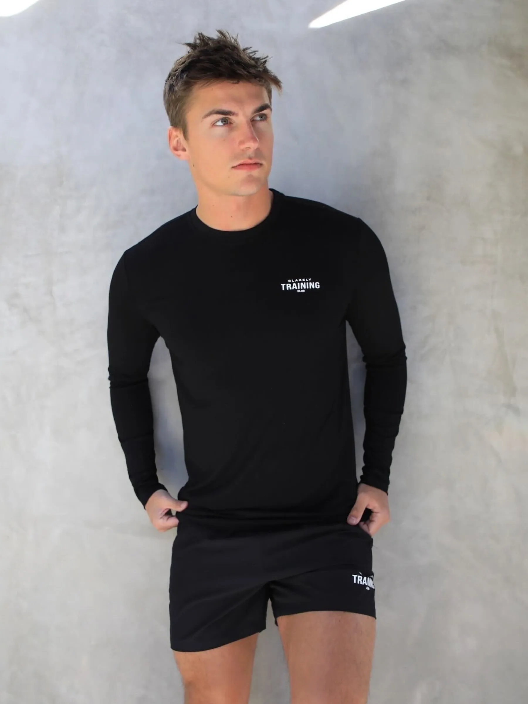 Long Sleeve Training T-Shirt - Black