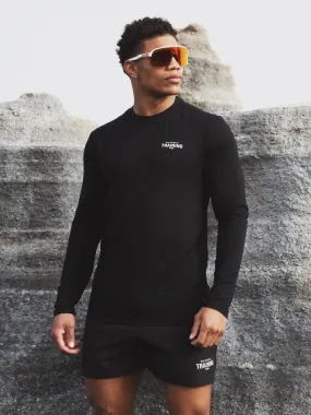 Long Sleeve Training T-Shirt - Black