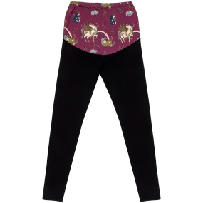 Maternity Leggings Unicorn Crew