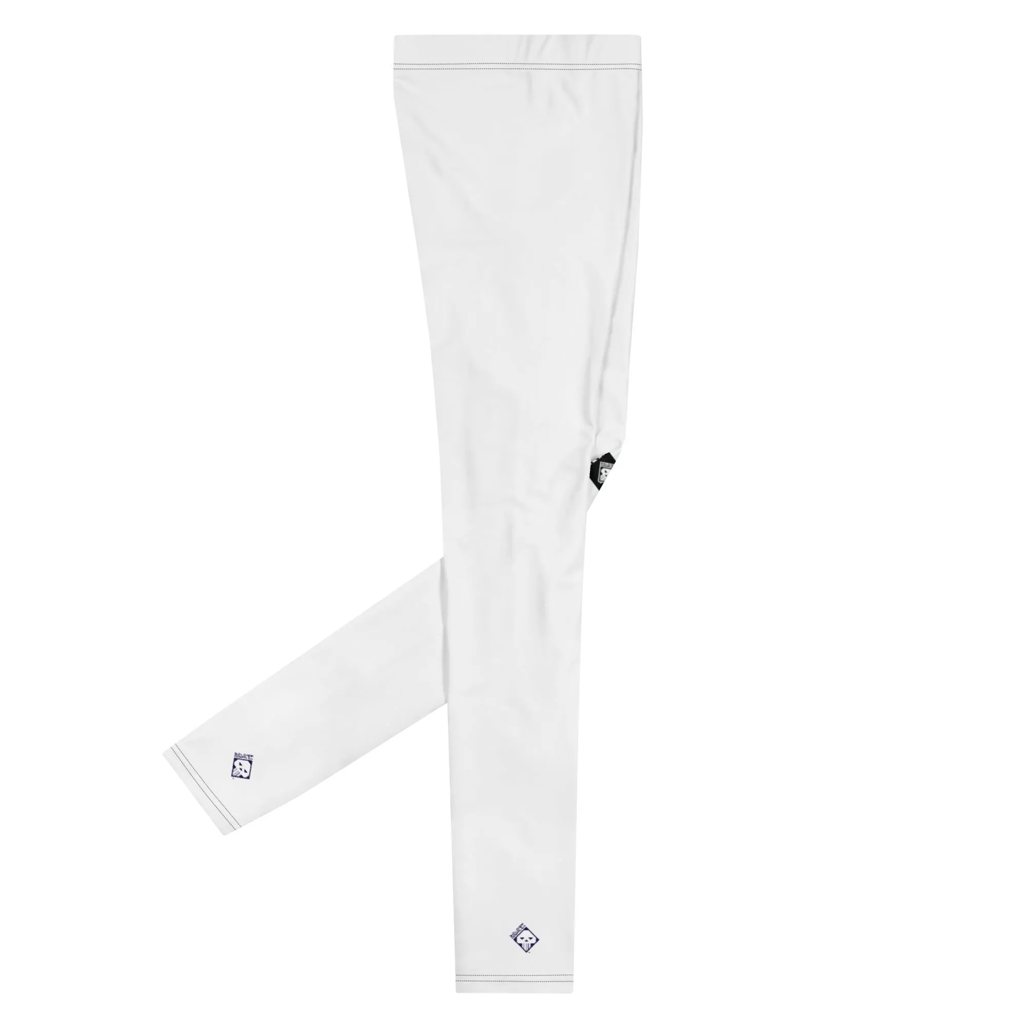 Men's Athletic Workout Leggings For Jiu Jitsu 016 - Snow