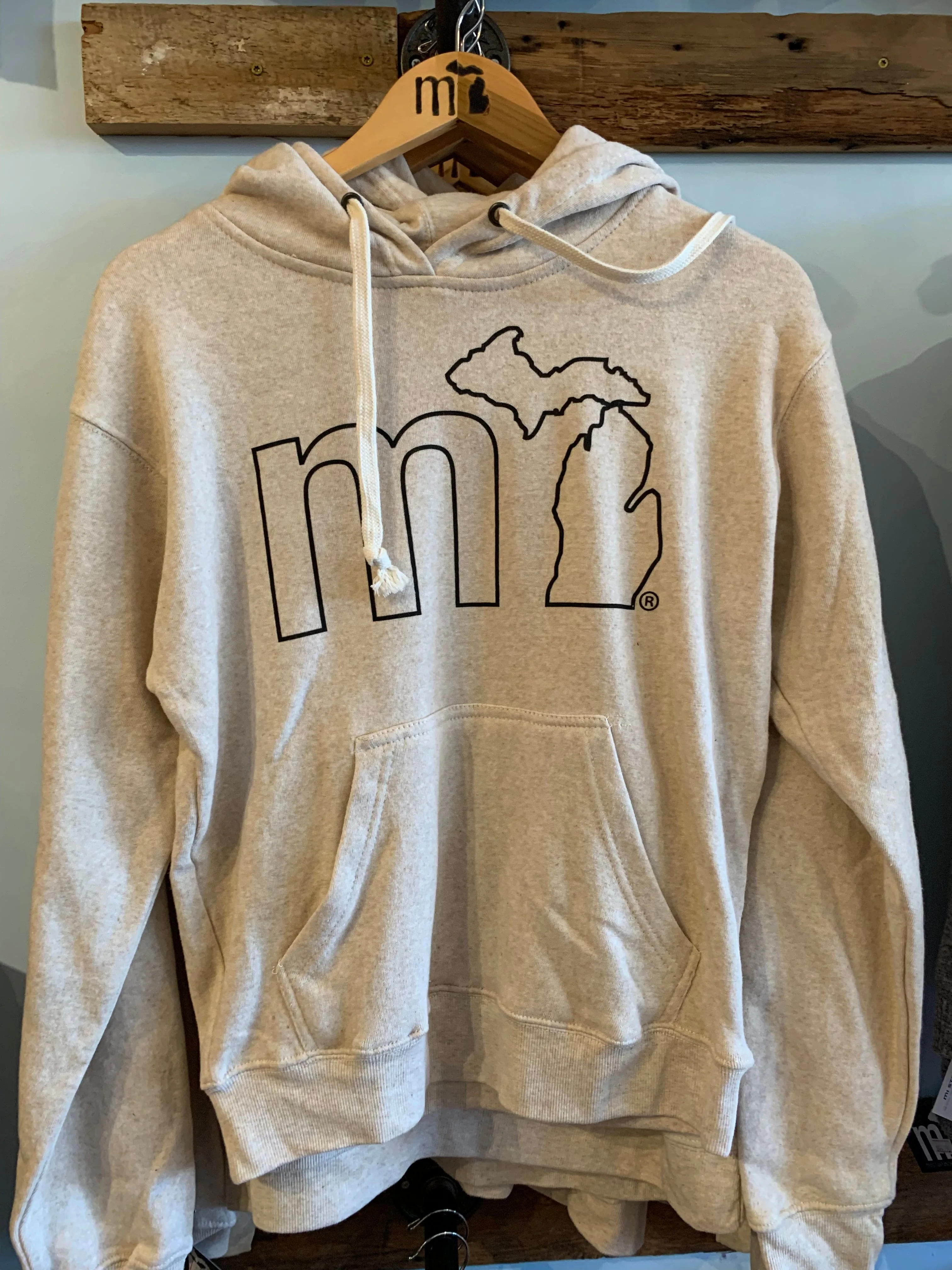 mi Tri-Blend Soft Outline Hoodie