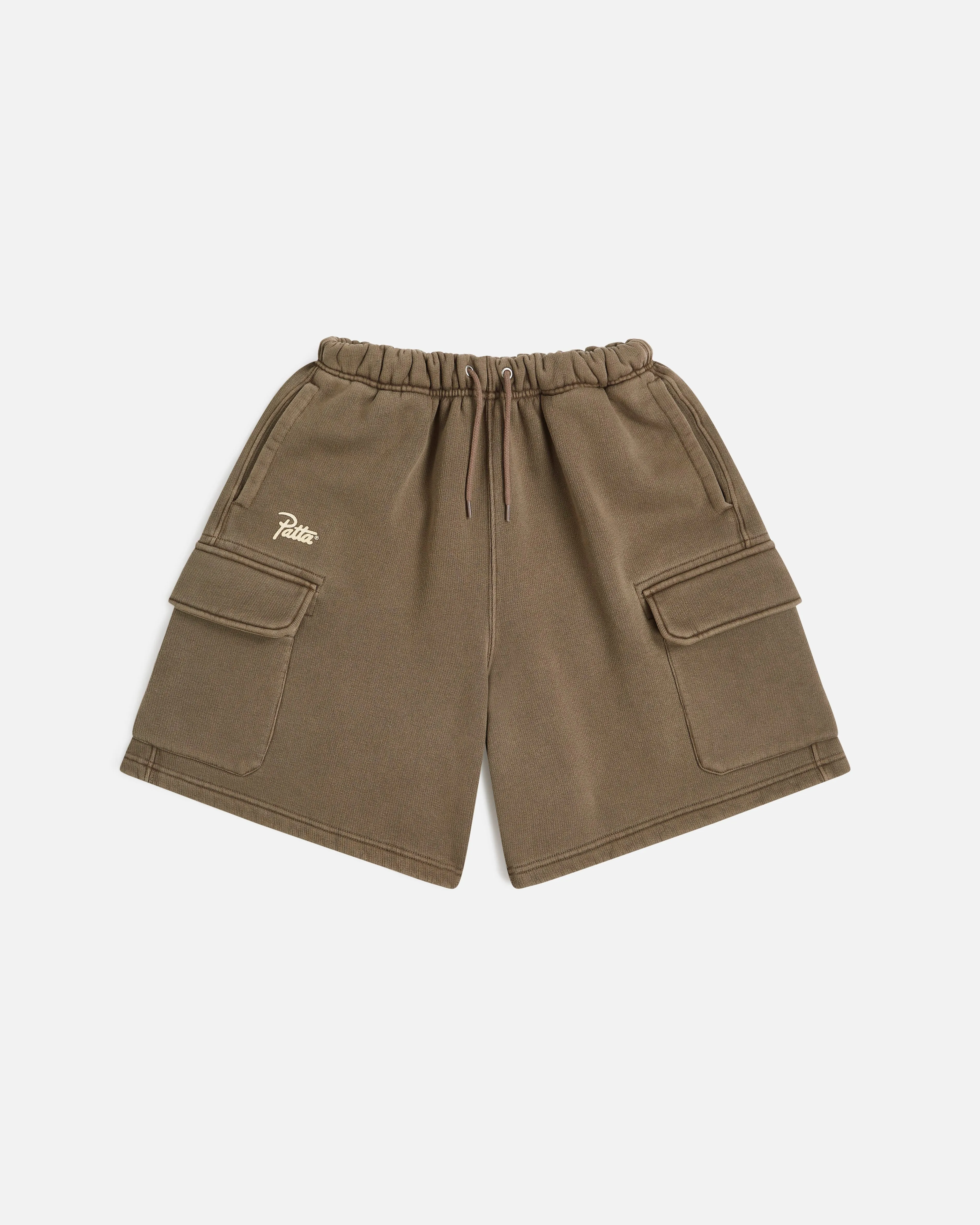 Patta Classic Washed Cargo Jogging Shorts (Morel)