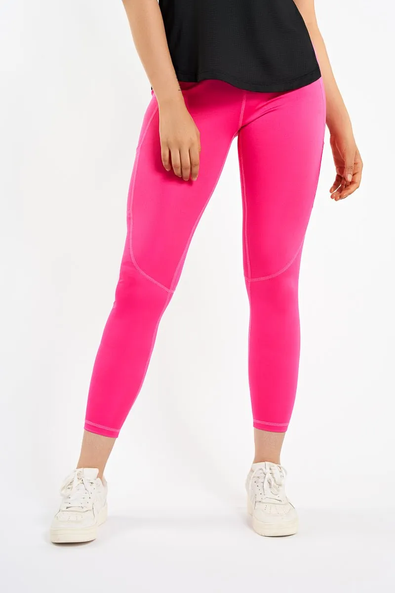 Pink Glo Crucial Basic Leggings