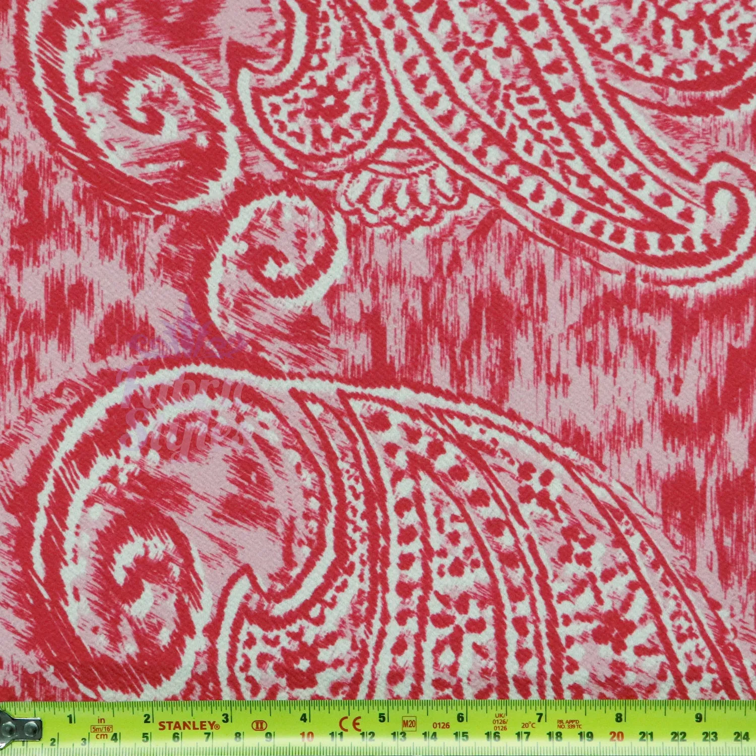 Pink Paisley Abstract (11D)