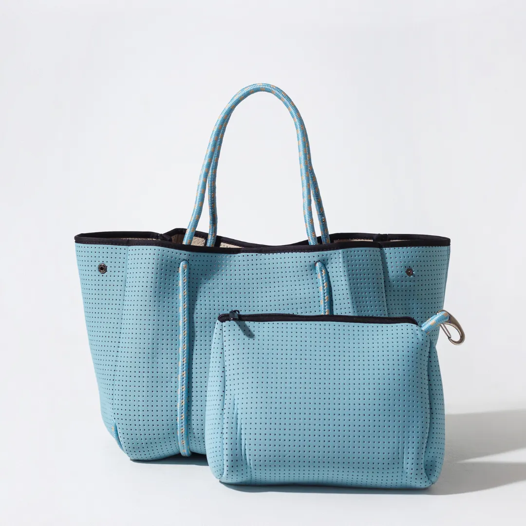 POUCH   EVERYDAY TOTE - SKY BLUE