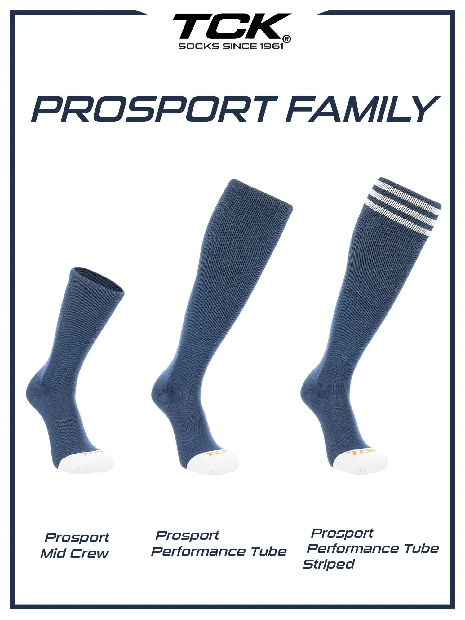 Prosport Performance Tube Socks - Youth Kids Sizes