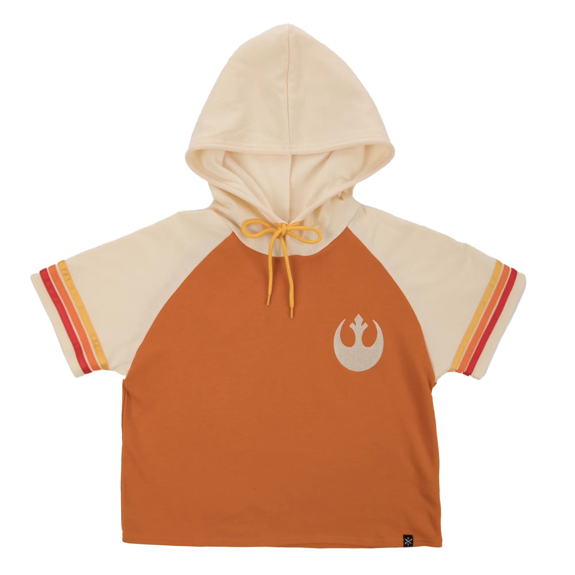 Rebel Alliance Cropped Short Sleeve Hoodie