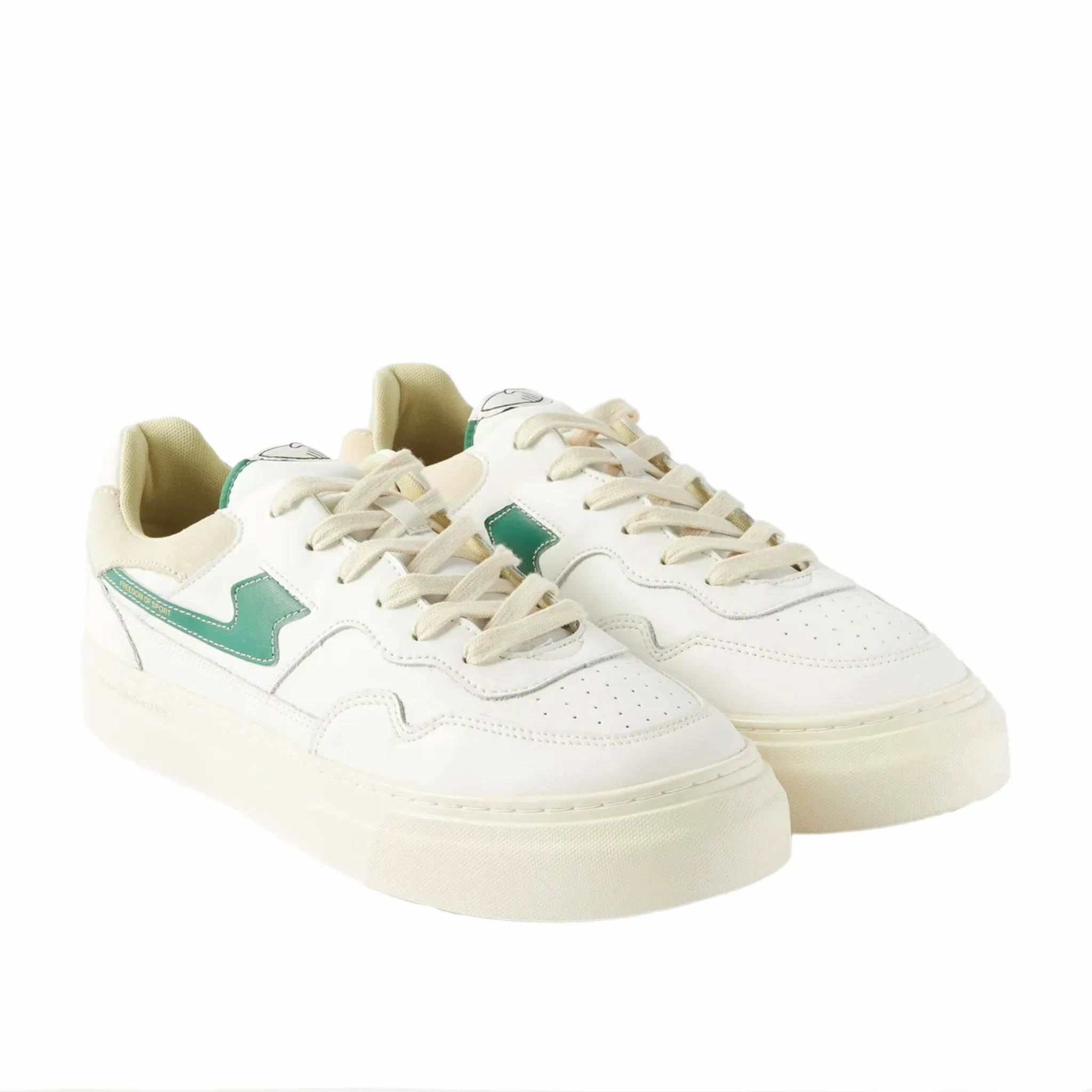 Stepney Workers Club Pearl S-Strike Leather (White/Green)