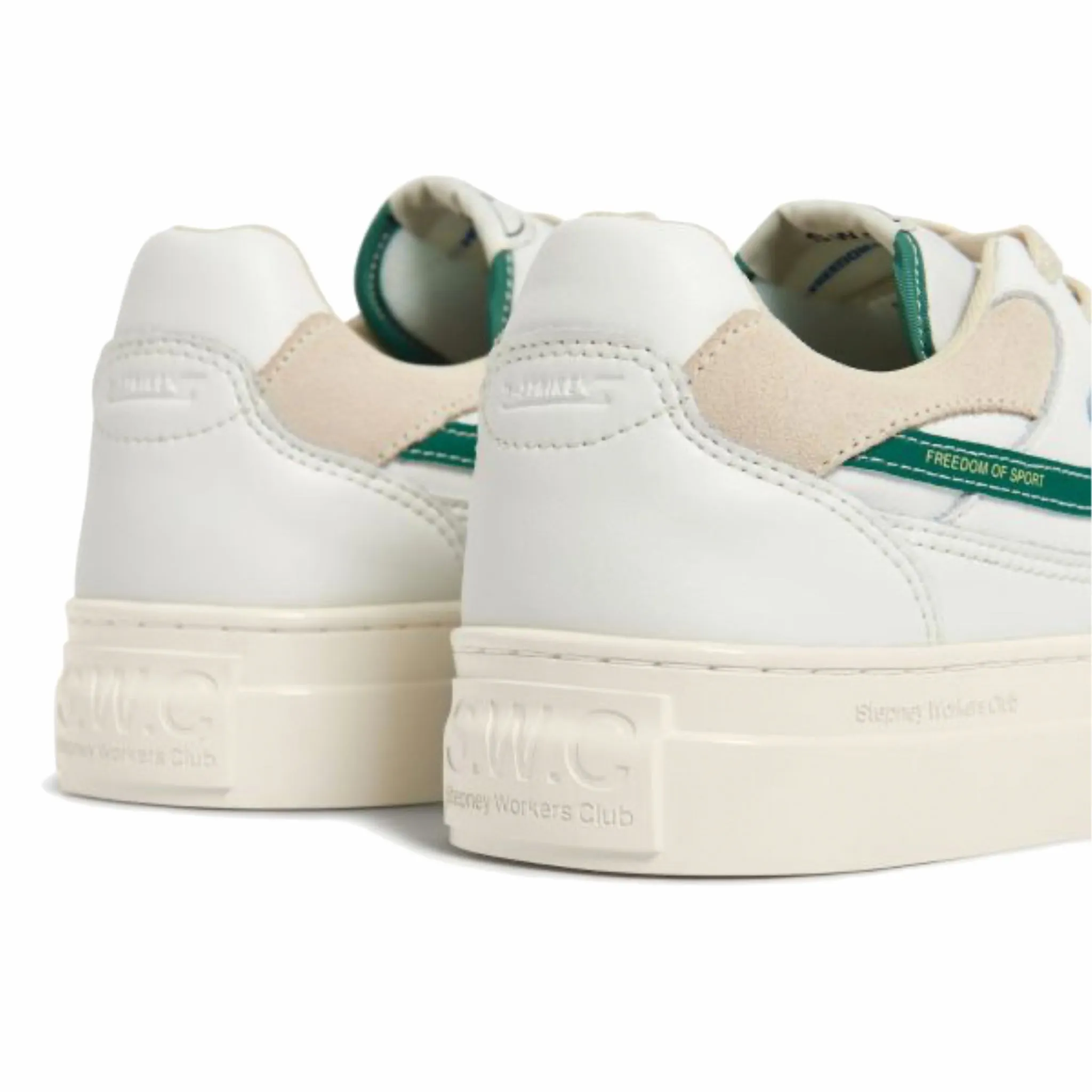 Stepney Workers Club Pearl S-Strike Leather (White/Green)