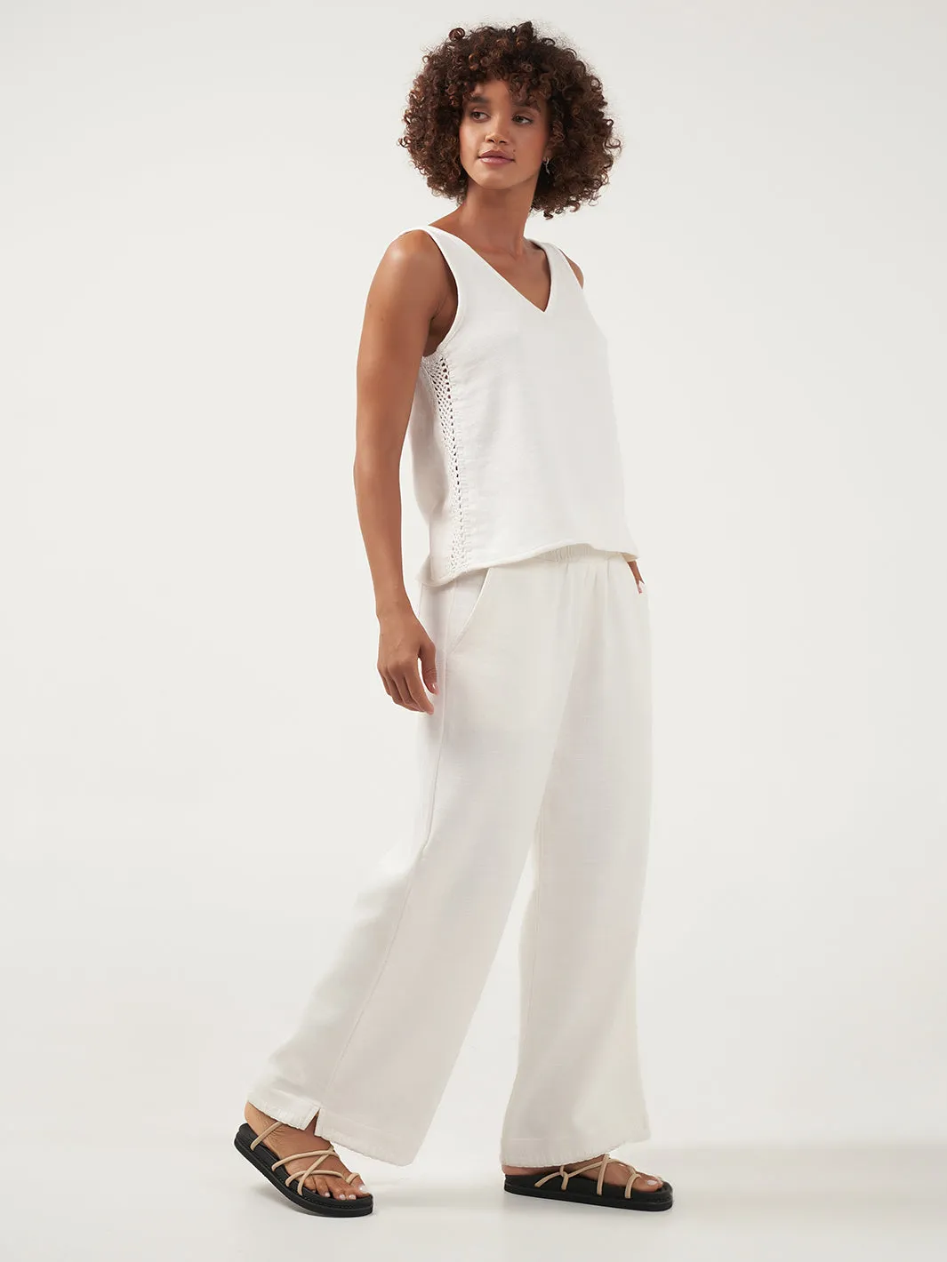 Sula Ramie Pants Ivory