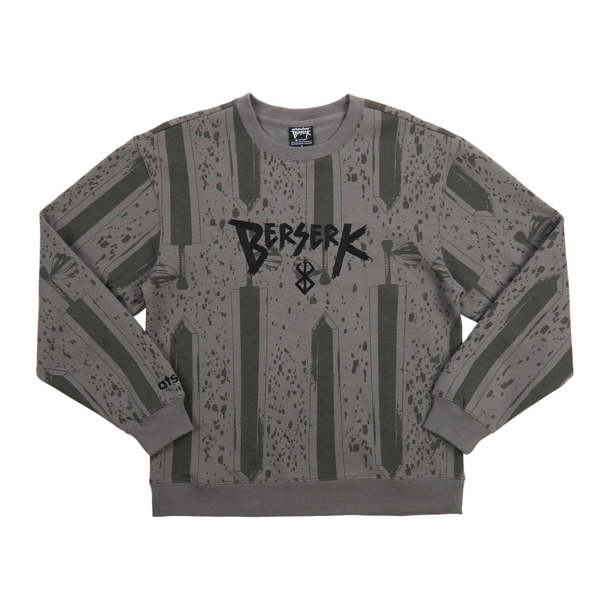 The Dragon Slayer Gray Crew Neck Sweatshirt