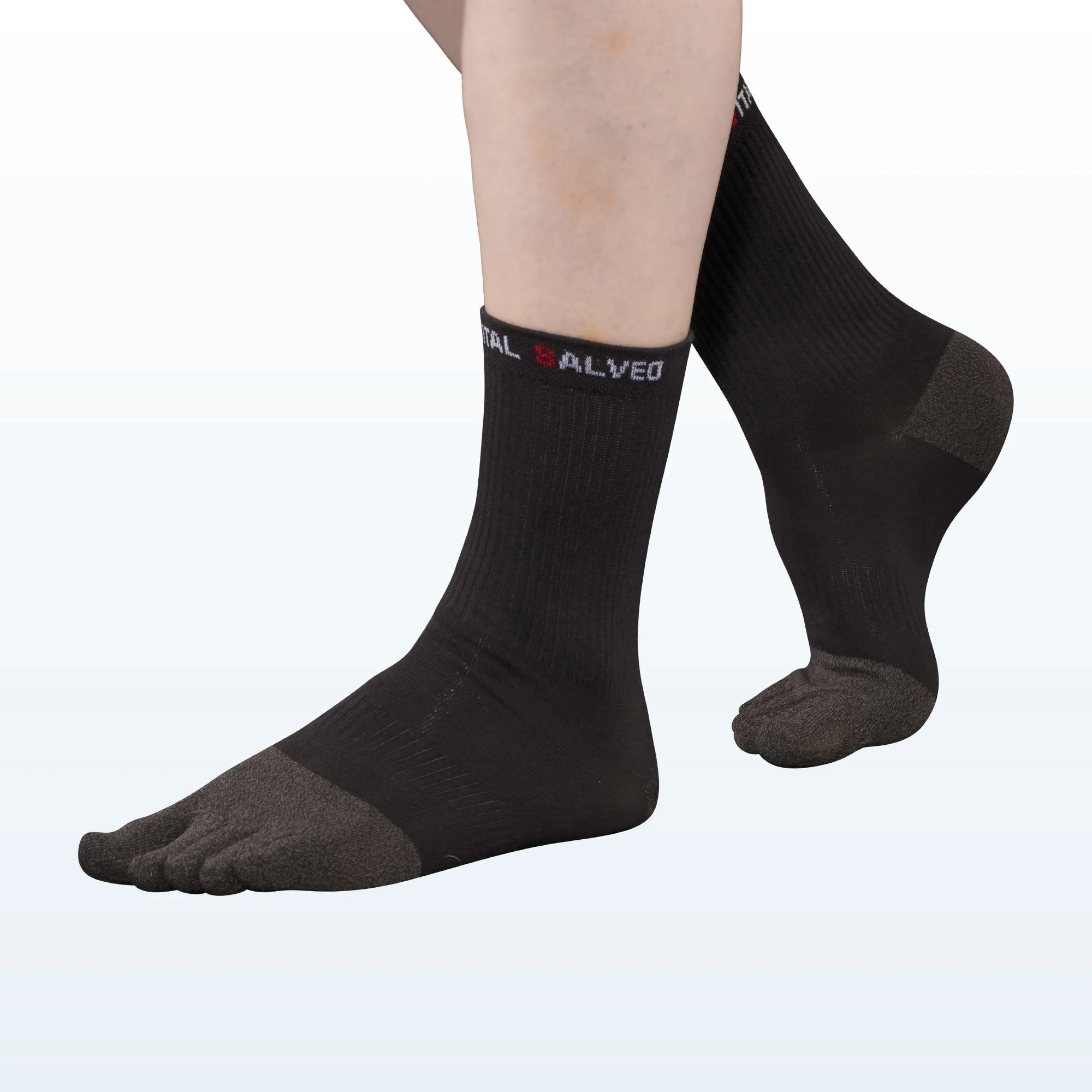 Toes Athletic Crew Socks (3 Pairs)