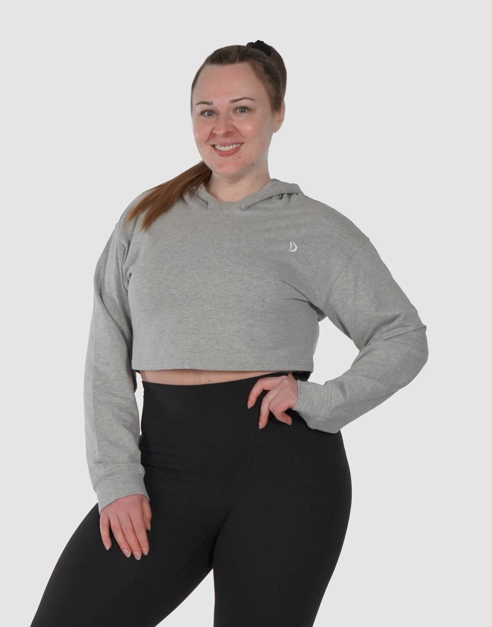 Training Cropped Hoodie