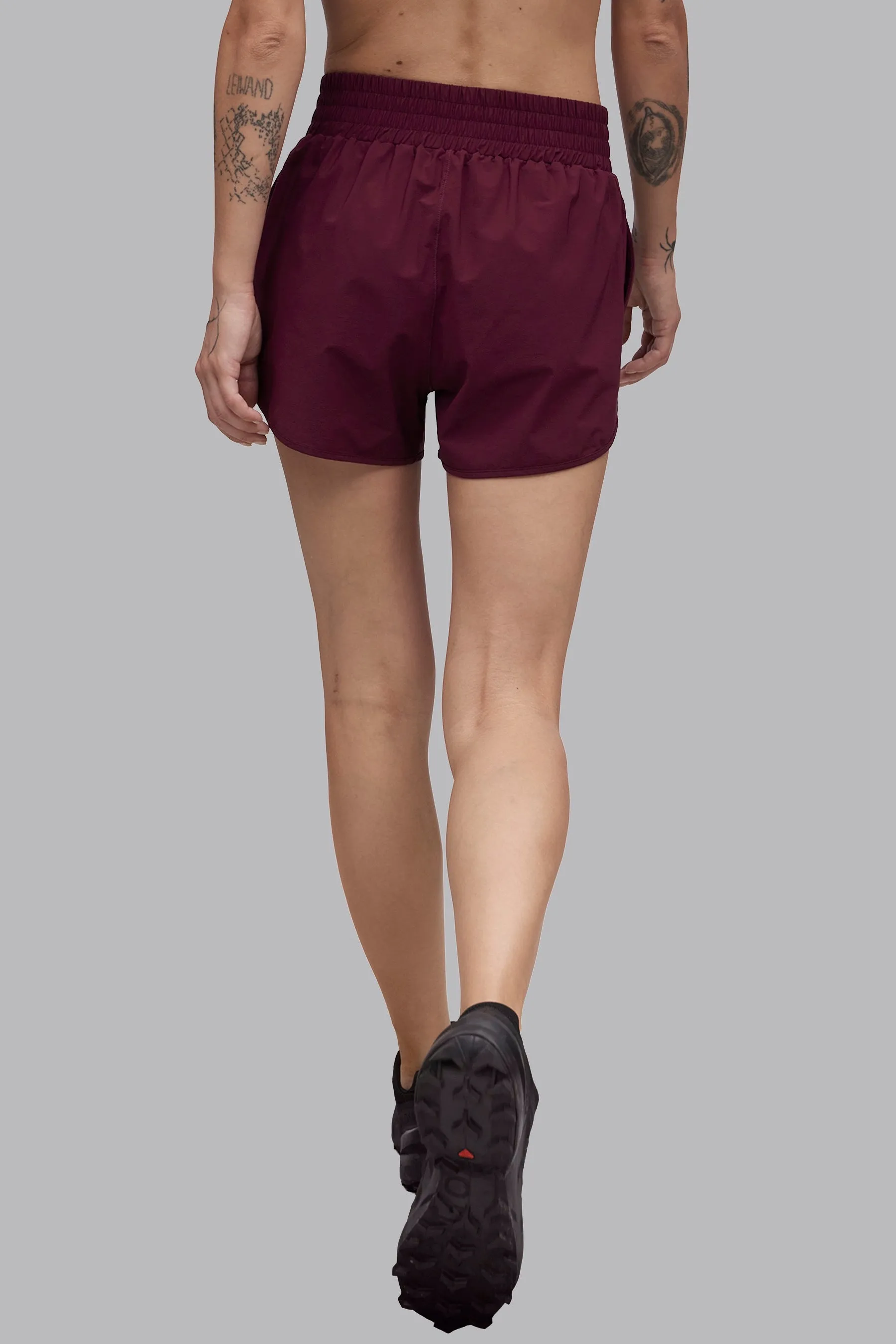 V_LYTE 3" SHORTS - Burgundy