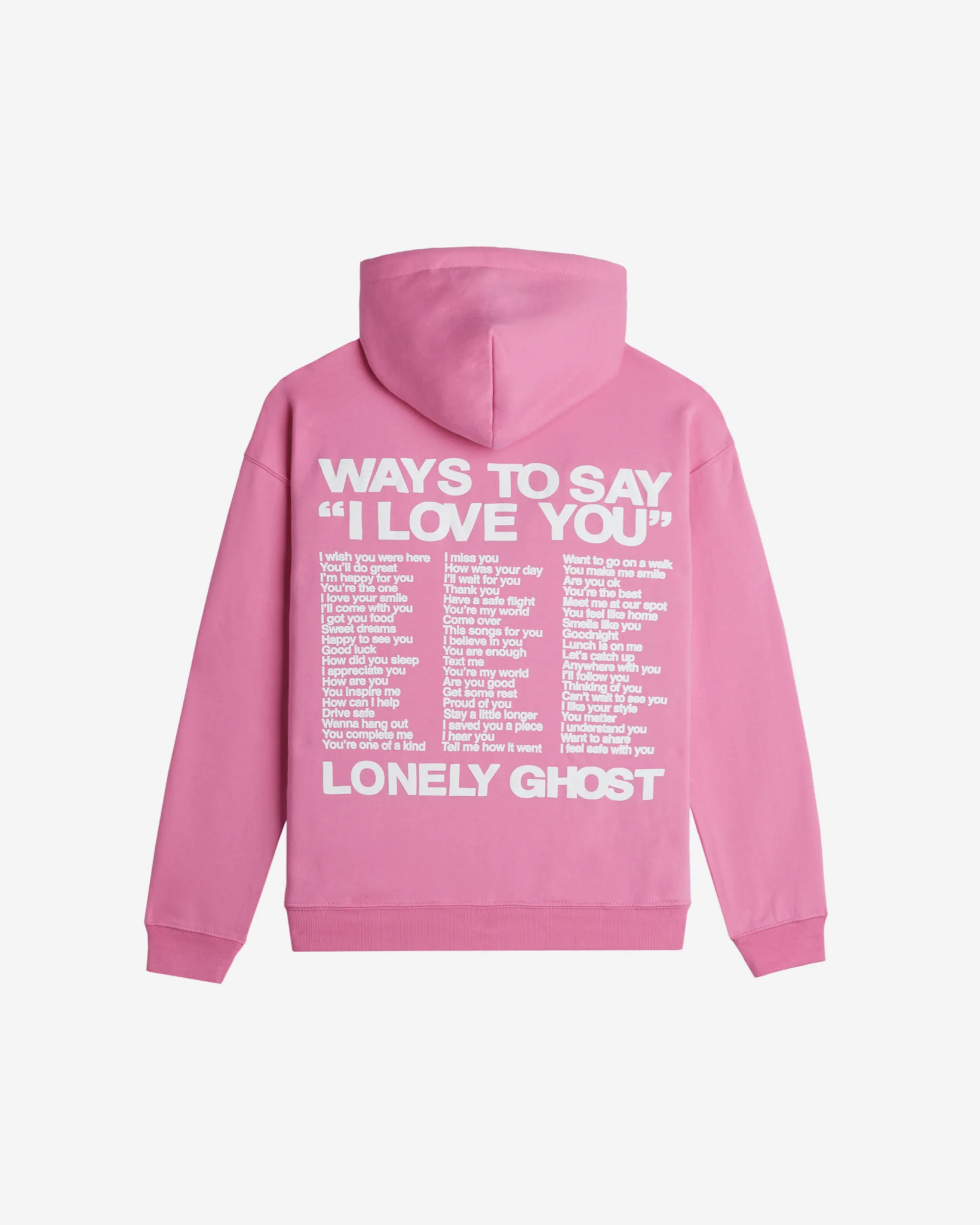 Ways To Say ILY Hoodie