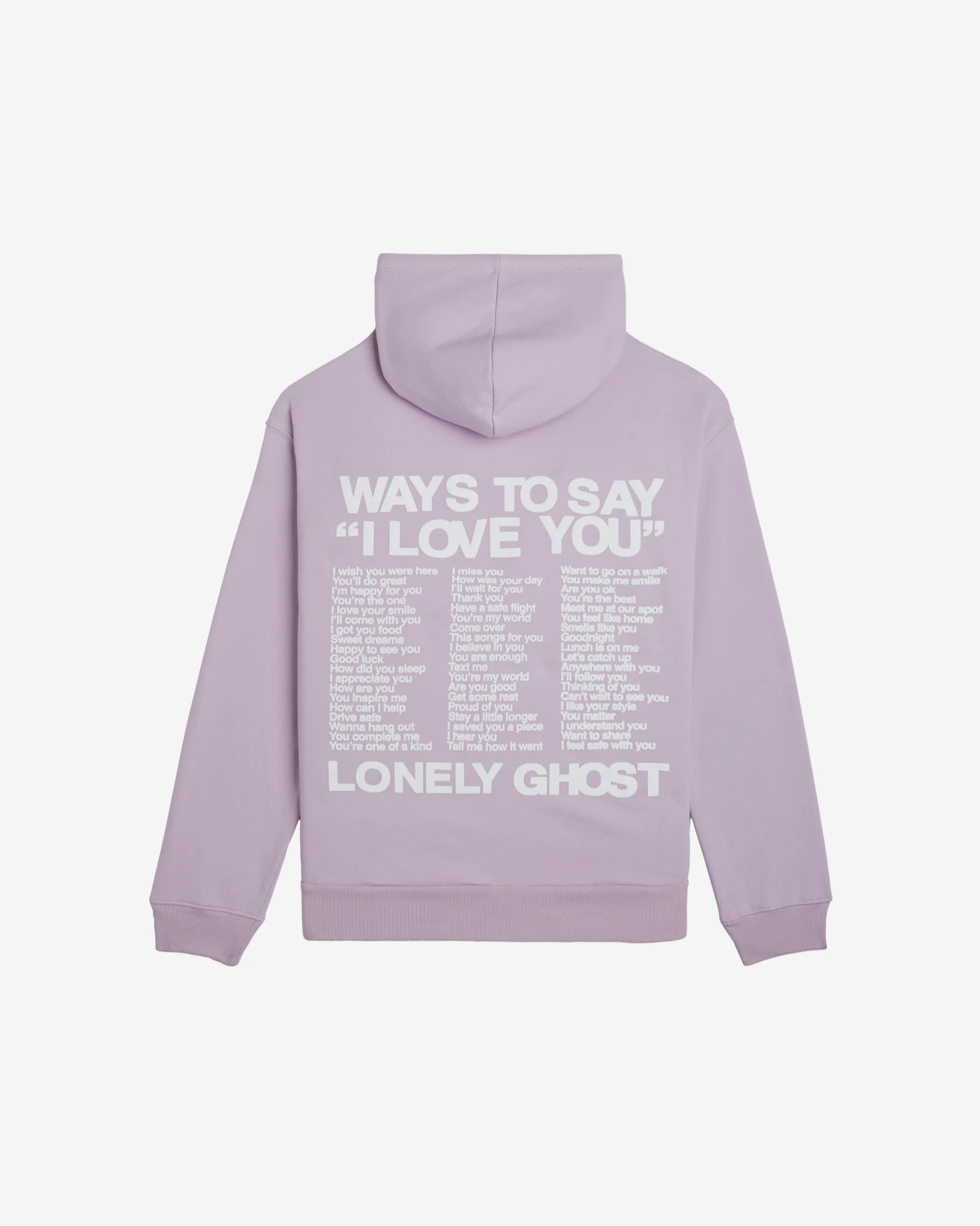 Ways To Say ILY Hoodie