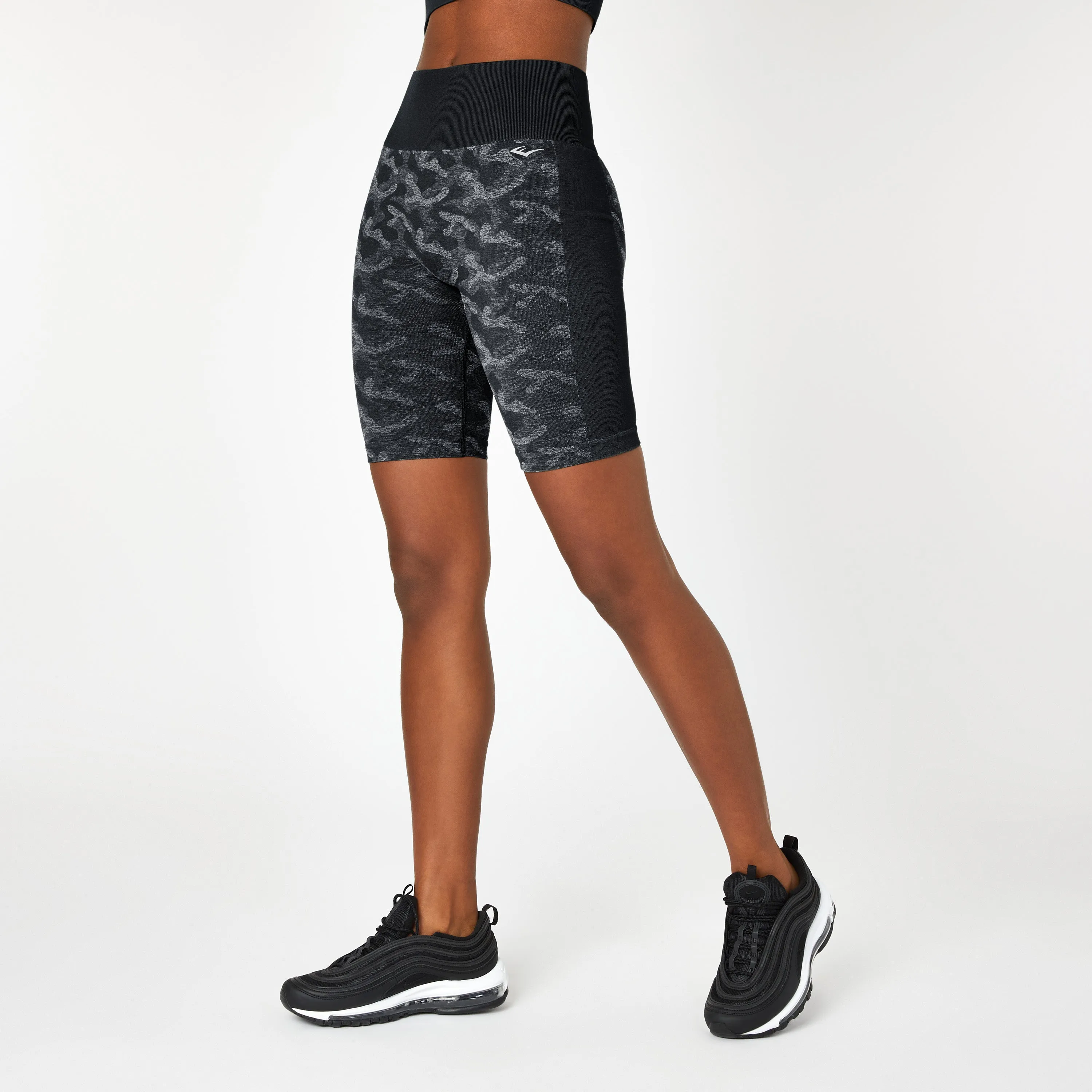 Women's Seamless Camo Cycling Shorts